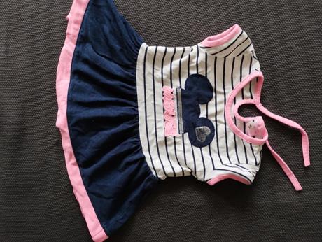 Bavlnene letne saty mini mouse, 80