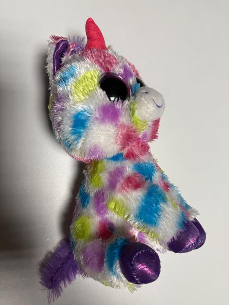 Ty beanie boos the unicorn dúhový plyšový jednorož,