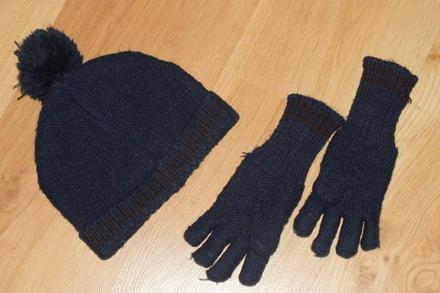 Set, ciapka + rukavice, f&f,110