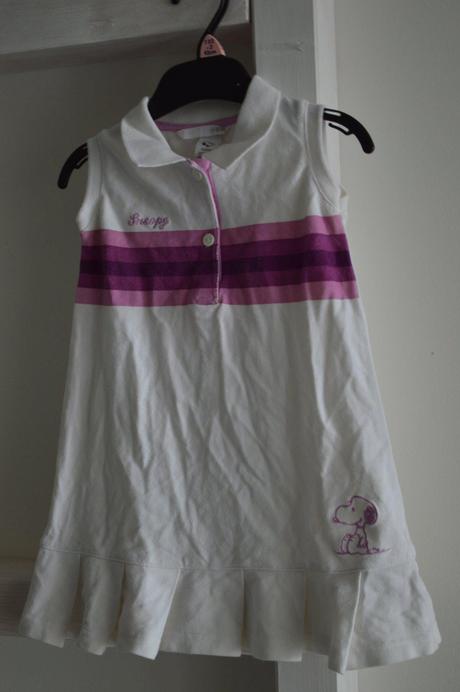 Snoopy šaty, h&m,86