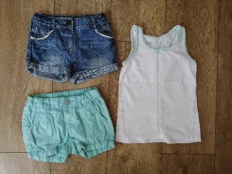 2 x kraťasy hm 98/104, h&m,98