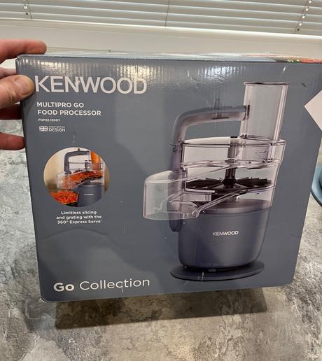 Food processor kenwood fdp22.130gy multipro go, 