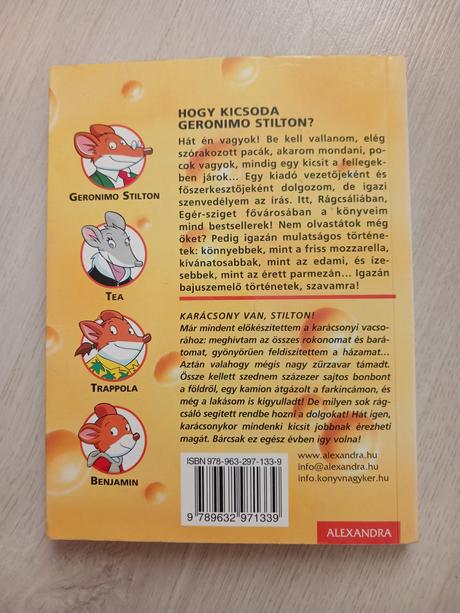 Geronimo stilton karácsony van stilton,