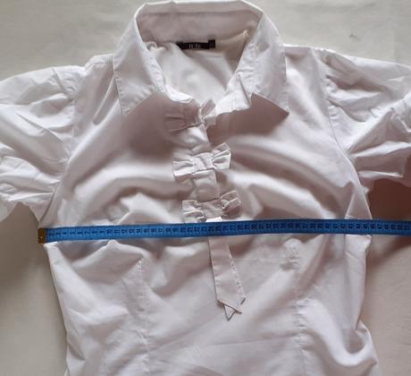 Elegantná blúzka, biela, 42, 42