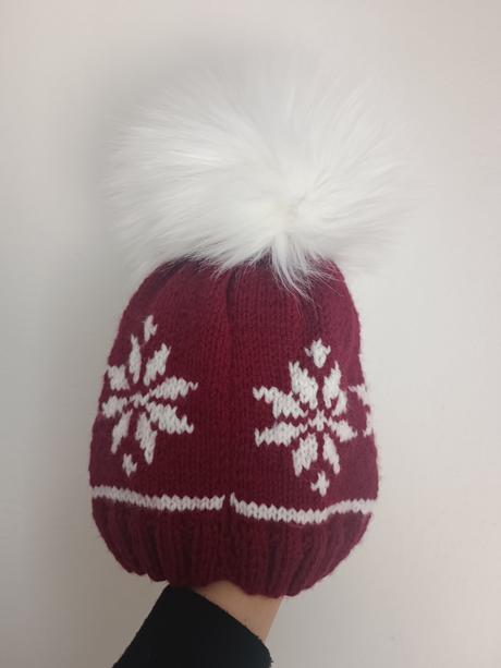 Dievčenská zimná čiapka, 54