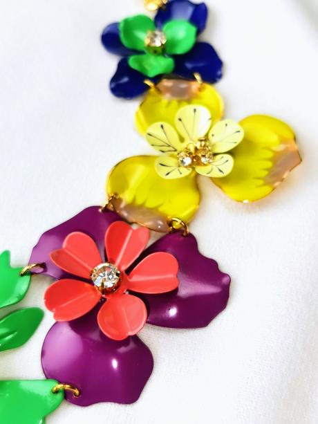 Bijou brigitte - náhrdelník - floret statement, bijou brigitte