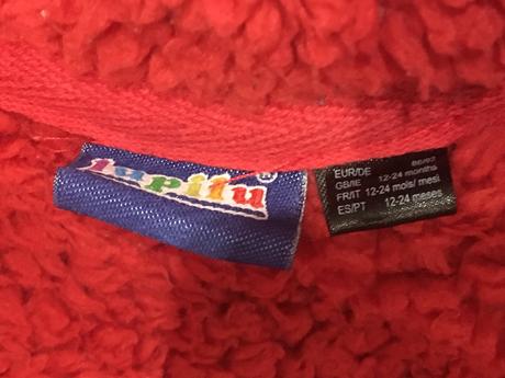 Zateplená mikina lupilu v. 86/92, lupilu,92