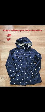 Prechodná bunda reflexná, dopodopo,128
