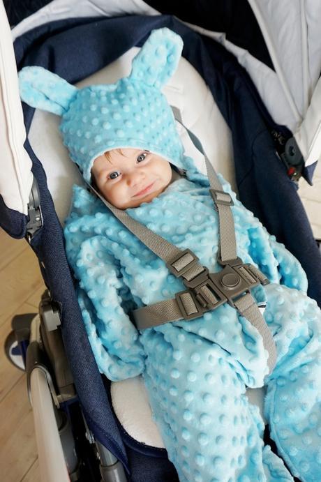 Fusak, spacáček, kombinézka do autosedačky alebo k,