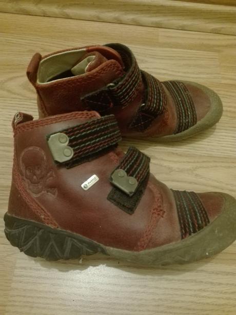 Topánky kožené, richter,33