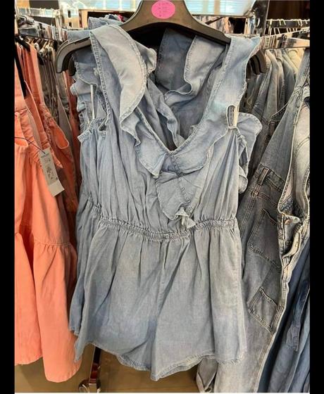 Rifľový overal, primark,38