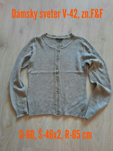 Dámsky sveter, f&f,42