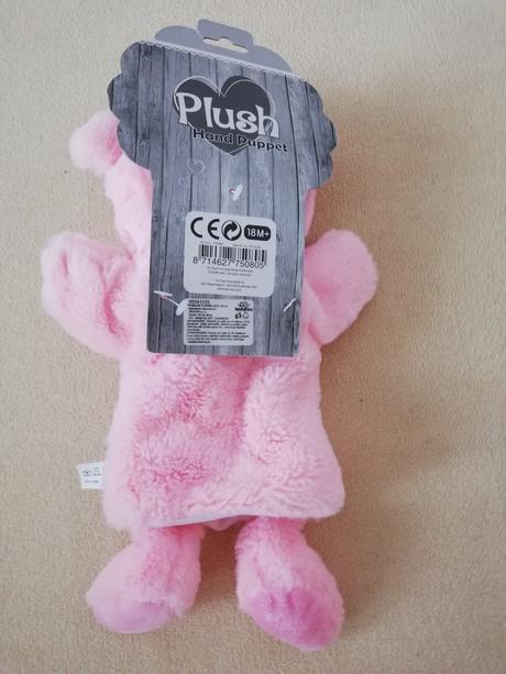 Plush pig hand puppets (prasiatko), 