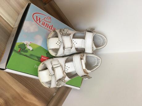 Celokožené sandálky wanda v. 22, wanda,22