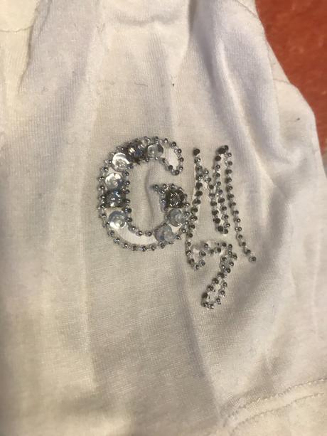 Tričko s kamienkami zn.  guess, guess,s