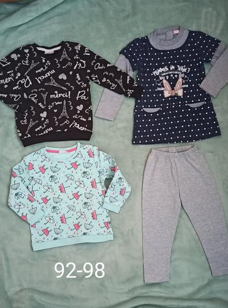 Mikiny, súprava 92-98, 92