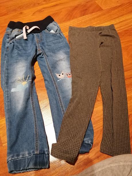 Balík nohavíc 2 ks už aj s poštou veľ. 116, 104–116