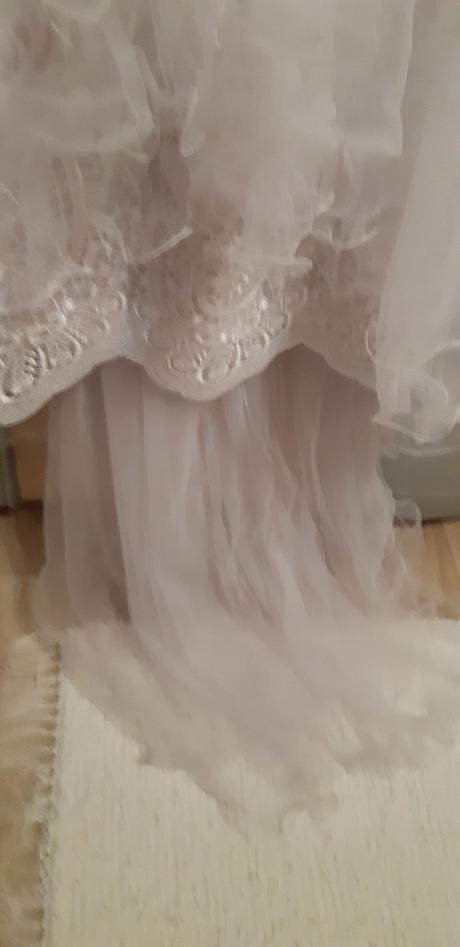 Krasne svadobne/ spolocenske saty 2 v 1, 38 / 40