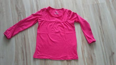 Dievčenské tričko s dlhým rukávom, kik,128