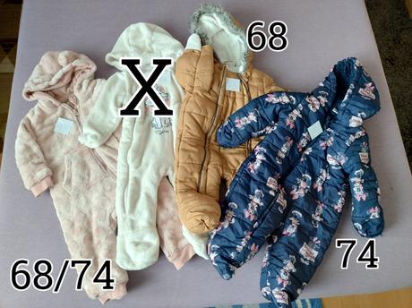 Predam detske/ dojcenske oblecenie, ciapky..., 68–80