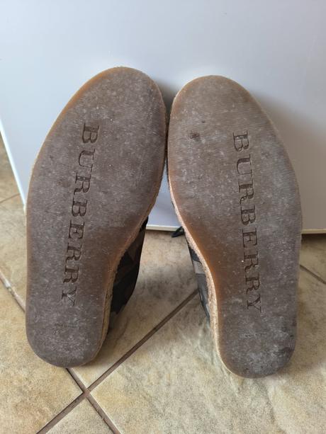 Pánske kožené topánky, burberry,41