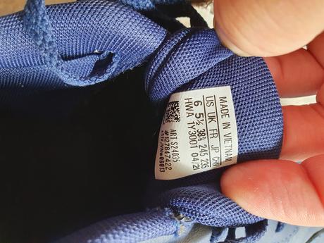 Modré tenisky adidas 38,5, adidas,38