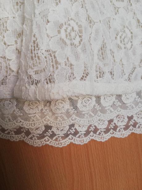 Romantická čipkovaná sukňa, camaieu,38