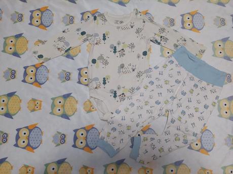 Body "záhradníci" zn.lindex + tepláčiky lupilu, lindex,80