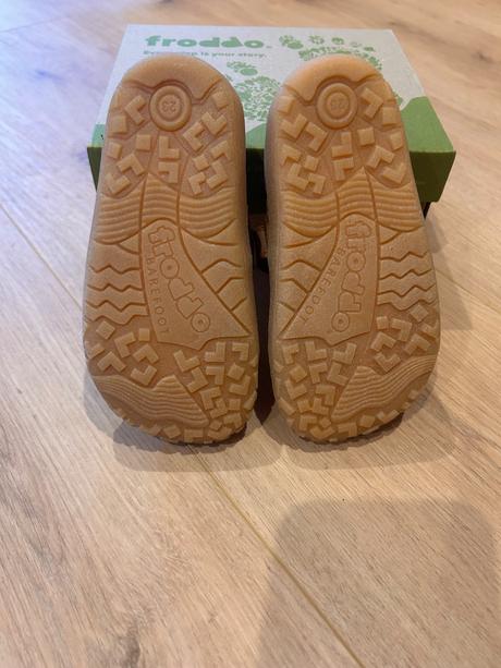 Froddo barefoot kožené sandále - cognac, froddo,23