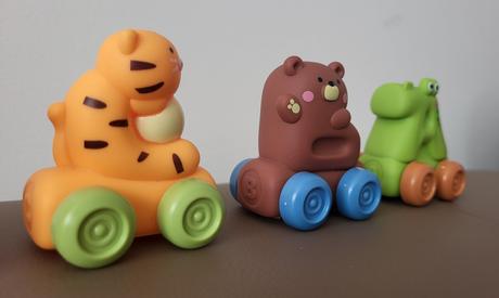 Vzdelávacie vinylové autíčka, 