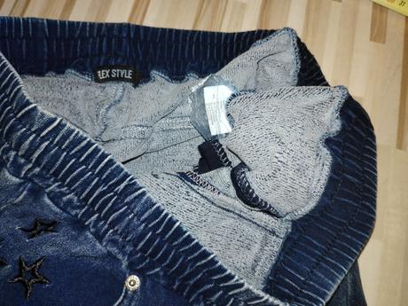 Elastické riflové nohavice, m