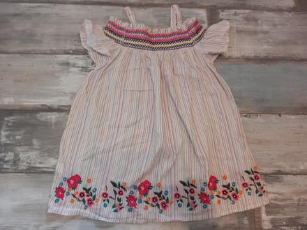 Vyšívané šaty zara 140, zara,140