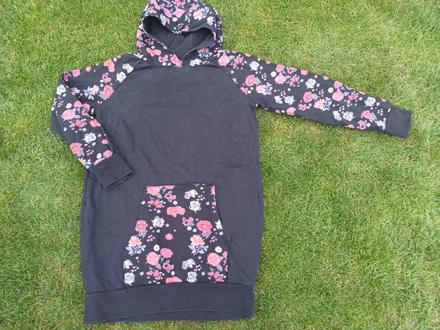 Kvietkovaná mikina, bonprix,164