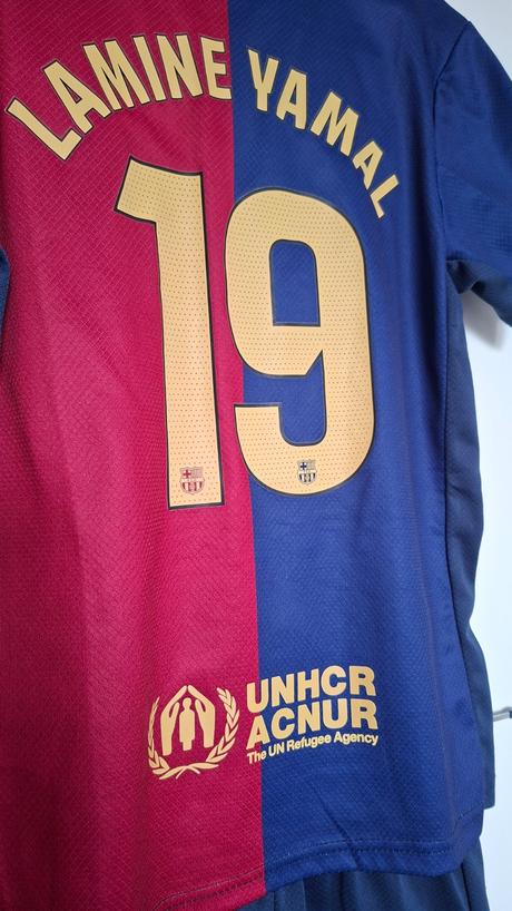 Dres lamine yamal fc barcelona, nike,140