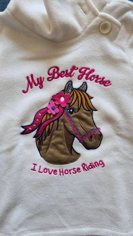 Predám  dievčenskú mikinu zn. polomino, 110