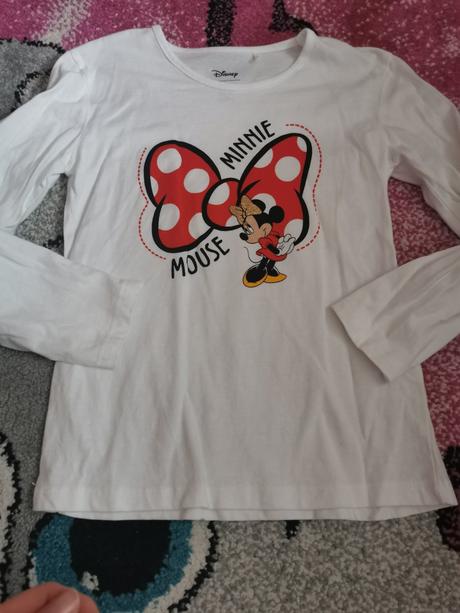 Tričko minie 5-6rokov, disney,116