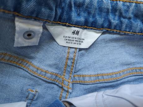 Kraťasy, h&m,158
