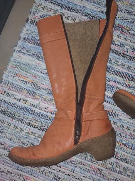 Kožené čižmy 37, 37