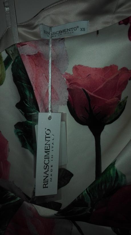 Kvetinové talianske šaty, 34 / xs