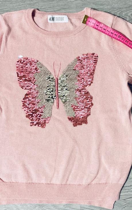 Pekný svetrík, h&m,122