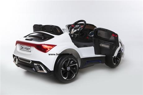 Elektrické autíčko alldrive, biele, 12v, s do, 2 x,