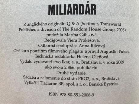Miliardár vikas swarup (2009),