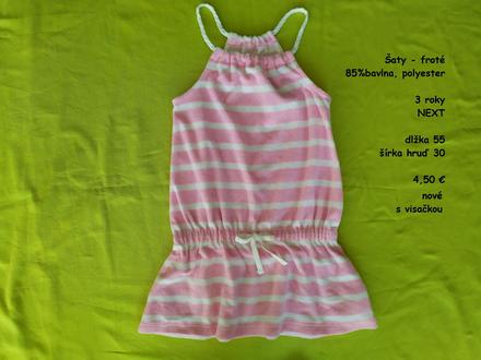 Letné šaty, next,98