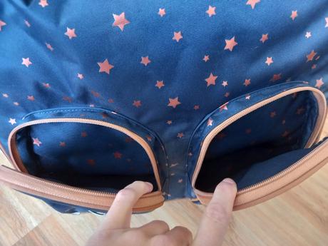 Školská taška na kolieskach tanns s peračníkom, 