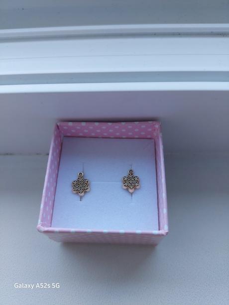 Detské zlaté náušnice, 