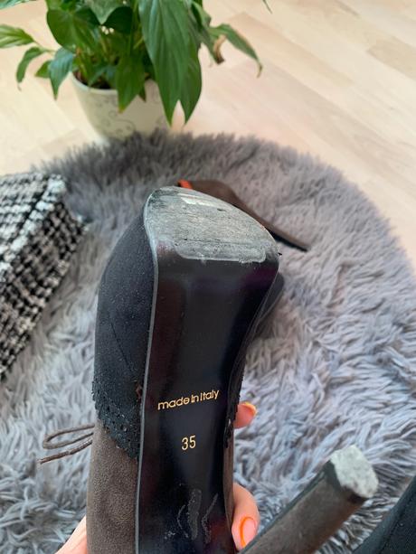 Kotničky na viazanie na podpätku, 35