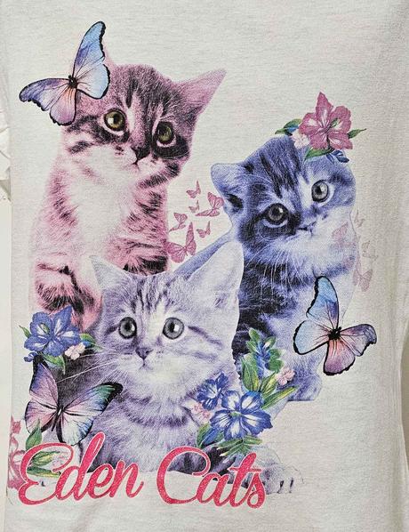 Tričko s mačičkami, terranova,152