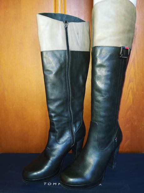 Tommy hilfiger čižmy na platforme, tommy hilfiger,38