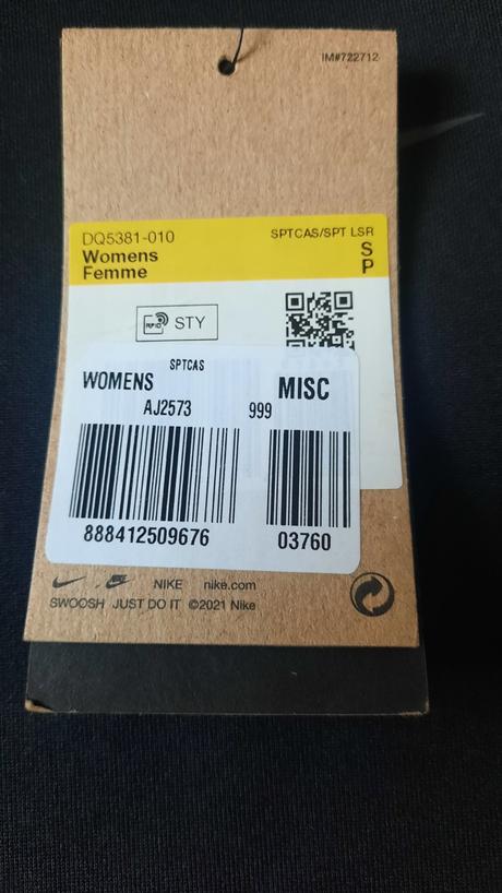 Mikina nike crop top oversize s/m, nike,m / s