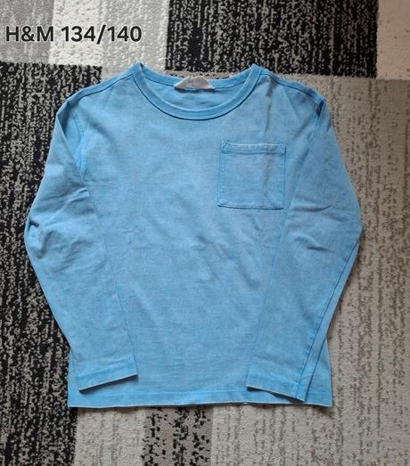 Tričko so spratým efektom 134/140, h&m,134